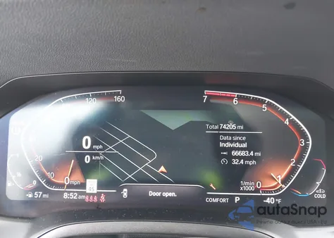 2021 BMW 330I xDrive z USA, uszkodzony, nr VIN 3MW5R7J02M8B58223